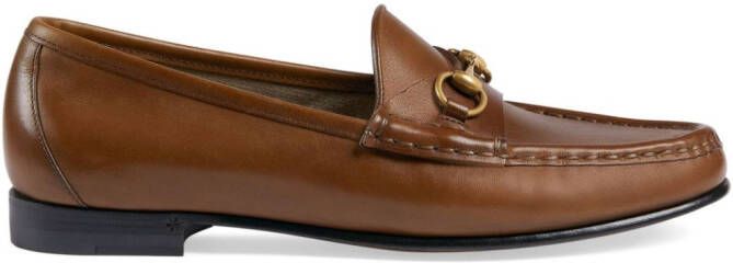 Gucci 1953 Horsebit leather loafers Brown