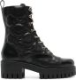 Gucci 60mm GG-matelassé leather boots Black - Thumbnail 1