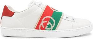 Gucci Ace elastic Web sneakers White