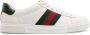 Gucci Ace leather sneakers White - Thumbnail 1