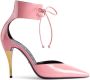 Gucci ankle-cuff leather pumps Pink - Thumbnail 1