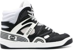 Gucci Basket high-top sneakers Black