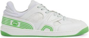Gucci Basket lace-up sneakers White