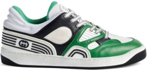 Gucci Basket panelled sneakers White