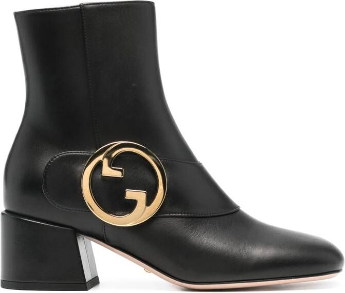 Gucci Blondie 55mm ankle boots Black
