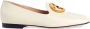 Gucci Blondie logo-plaque loafers White - Thumbnail 1
