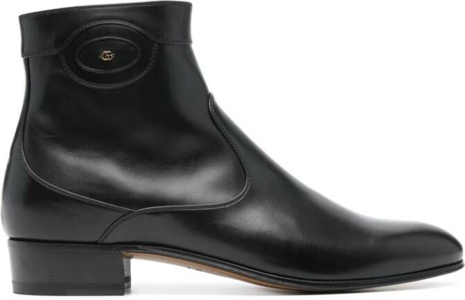 Gucci Double G ankle boots Black