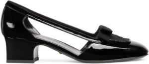 Gucci Double G square-toe pumps Black