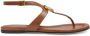Gucci Double G thong sandals Brown - Thumbnail 1