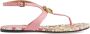 Gucci Double G thong sandals Pink - Thumbnail 1