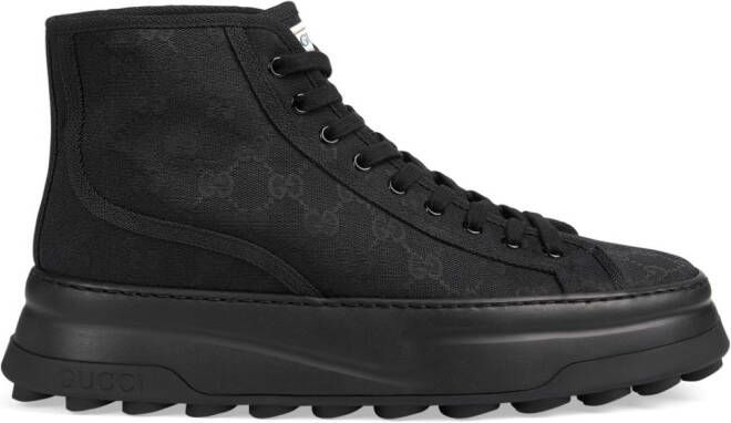 Gucci GG-canvas high-top sneakers Black