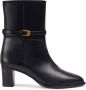 Gucci GG leather boots Black - Thumbnail 1