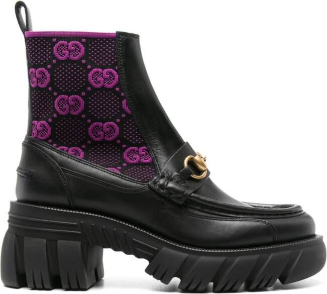 Gucci GG Supreme ankle boots Black