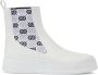 Gucci GG Supreme ankle boots White - Thumbnail 1