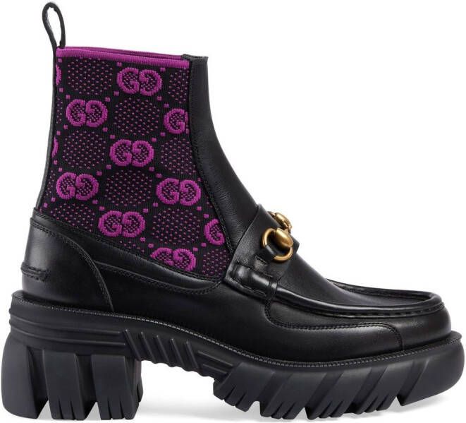 Gucci GG Supreme ankle boots Black