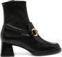 Gucci Horsebit-detail 55mm boots Black - Thumbnail 1