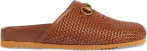 Gucci Horsebit leather loafers 2535 MARRONE