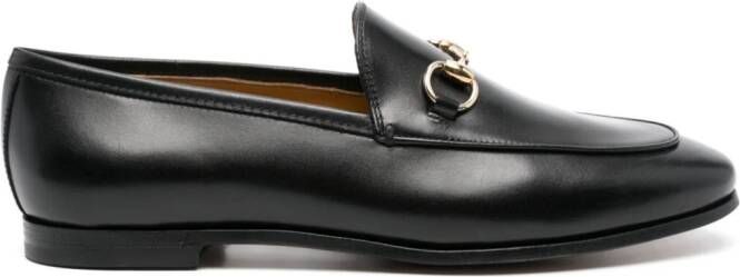 Gucci Jordaan leather loafers Black