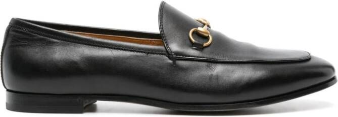 Gucci Jordaan leather loafers Black