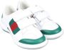 Gucci Kids Ace touch-strap sneakers White - Thumbnail 1