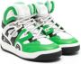 Gucci Kids Basket high-top sneakers Green - Thumbnail 1