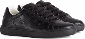 Gucci Kids GG Ace low-top sneakers Black