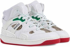 Gucci Kids GG high-top sneakers White