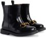 Gucci Kids Horsebit-embellished ankle boots Black - Thumbnail 1