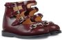 Gucci Kids Horsebit leather loafers Red - Thumbnail 1