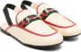 Gucci Kids Princetown slingback slippers Neutrals - Thumbnail 1