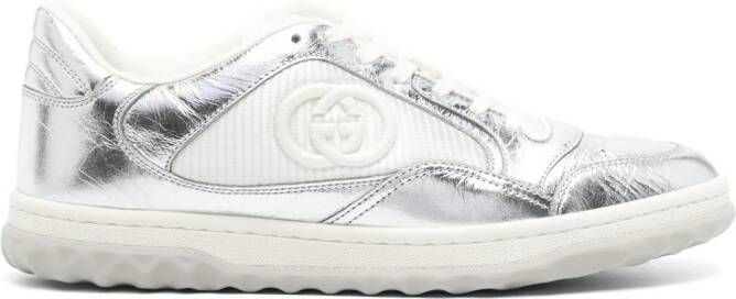 Gucci MAC80 lace-up sneakers Silver
