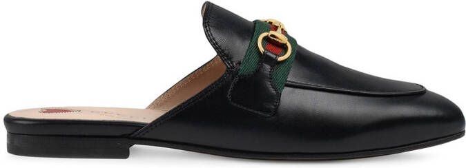 Gucci Princetown leather mules Black