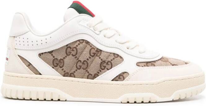 Gucci Re-Web panelled sneakers White