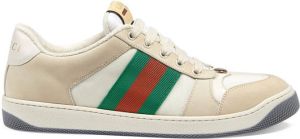 Gucci Screener leather low-top sneakers White