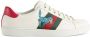 Gucci x Freya Hartas Ace low-top sneakers White - Thumbnail 1