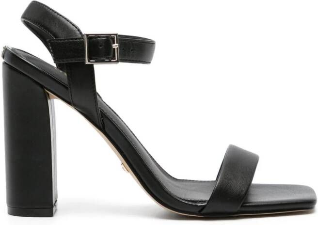 GUESS USA Alibi 105mm faux-leather sandals Black