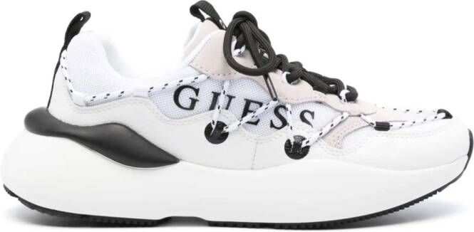 GUESS USA Kimbir panelled low-top sneakers White