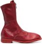 Guidi 310 zip-up boots Red - Thumbnail 1