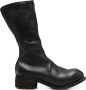 Guidi 40mm zip-up knee-length boots Black - Thumbnail 1