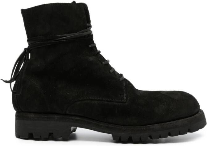Guidi 795V leather ankle boots Black