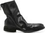Guidi 986 zip-fastened leather boots Black - Thumbnail 1