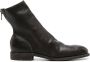 Guidi 986 zip-up leather boots Brown - Thumbnail 1