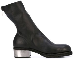 Guidi above the ankle boots Black