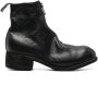 Guidi crinkled zip-detail boots Black - Thumbnail 1