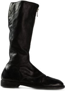 Guidi front zip boots Black
