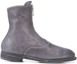 Guidi front zip boots Grey