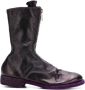 Guidi front zip boots Purple - Thumbnail 1
