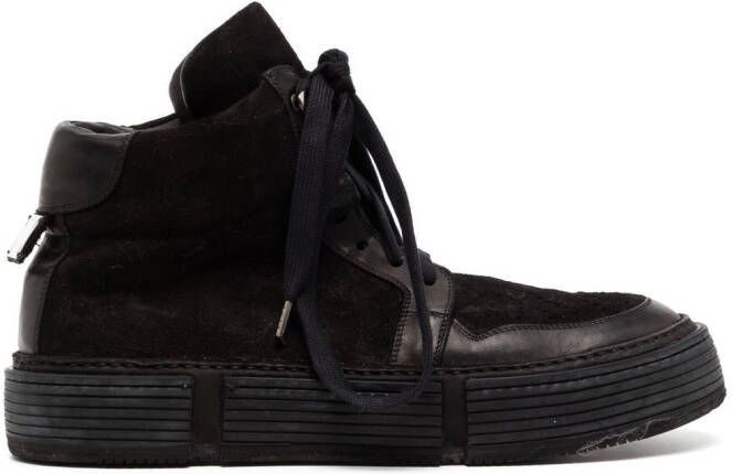 Guidi Horse Reverse lace-up sneakers Black