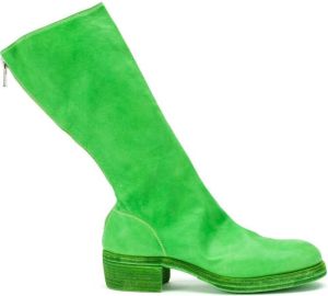 Guidi knee boots Green