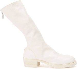 Guidi knee boots White